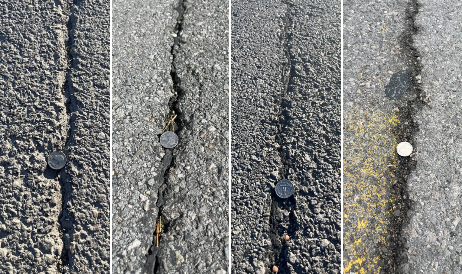 VRAM preserves the centerline joint of a state route in Ohio