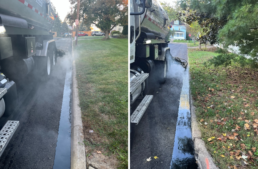 Strengthening Asphalt-Concrete Curbs with VRAM