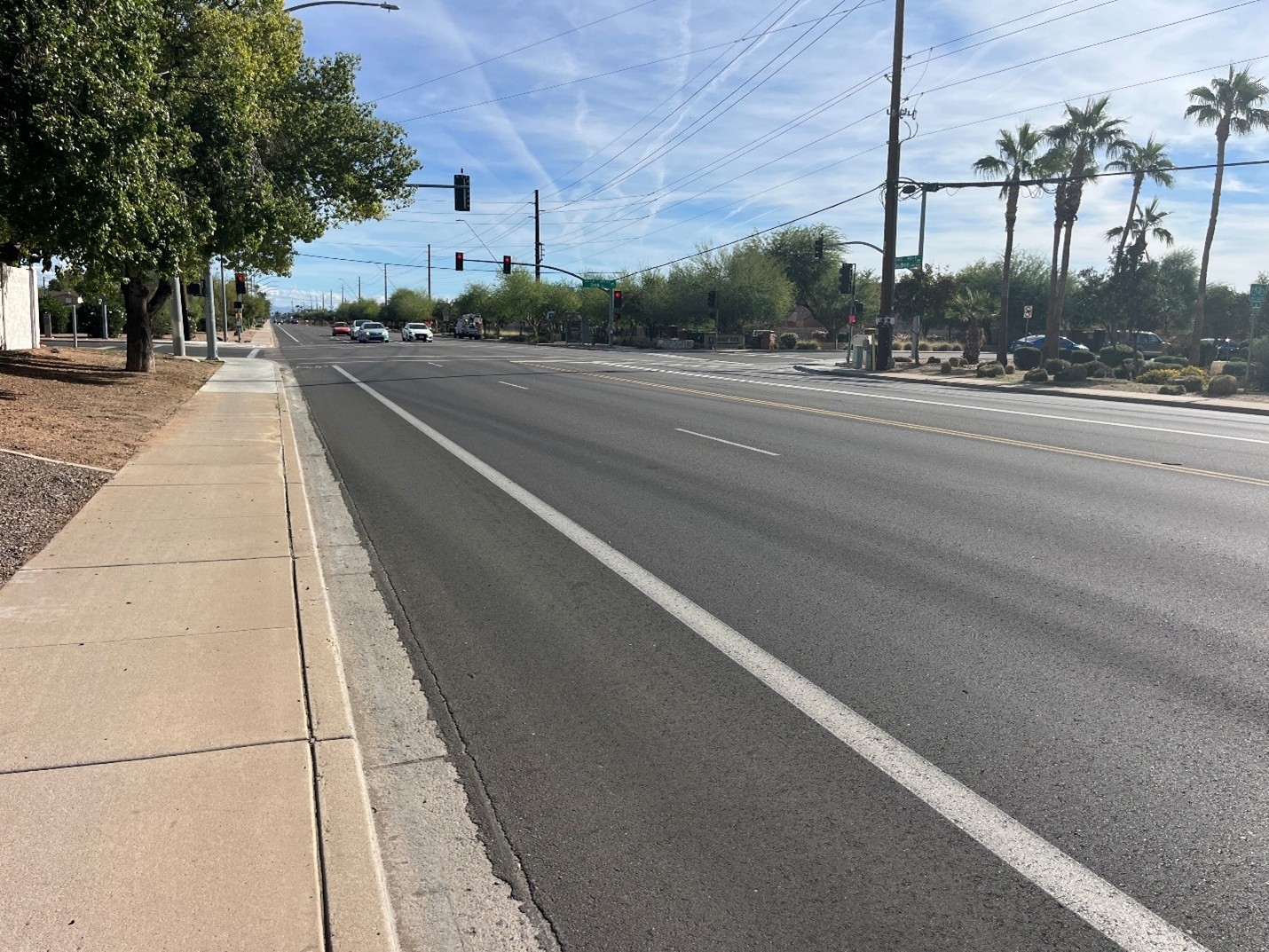Southern Avenue in Mesa AZ, First VRAM project